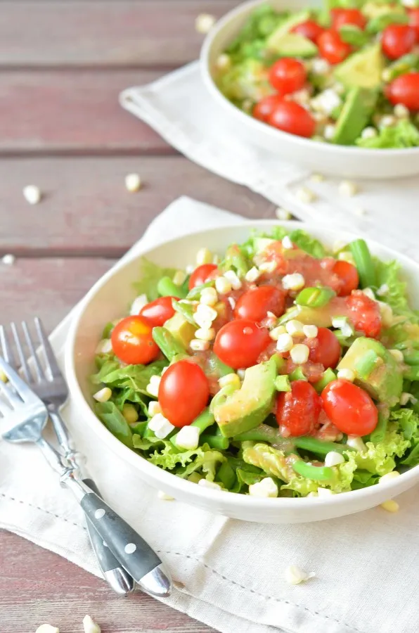 Skinny Red Wine Tomato Vinaigrette