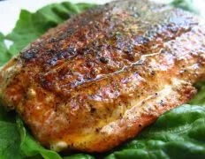 Slammin Blackened Salmon