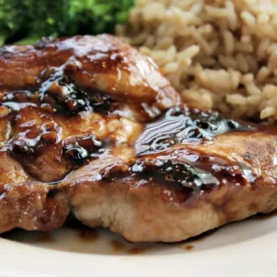 Slow Cooked Oriental Pork Chops