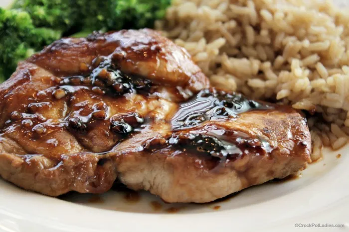 Slow Cooked Oriental Pork Chops