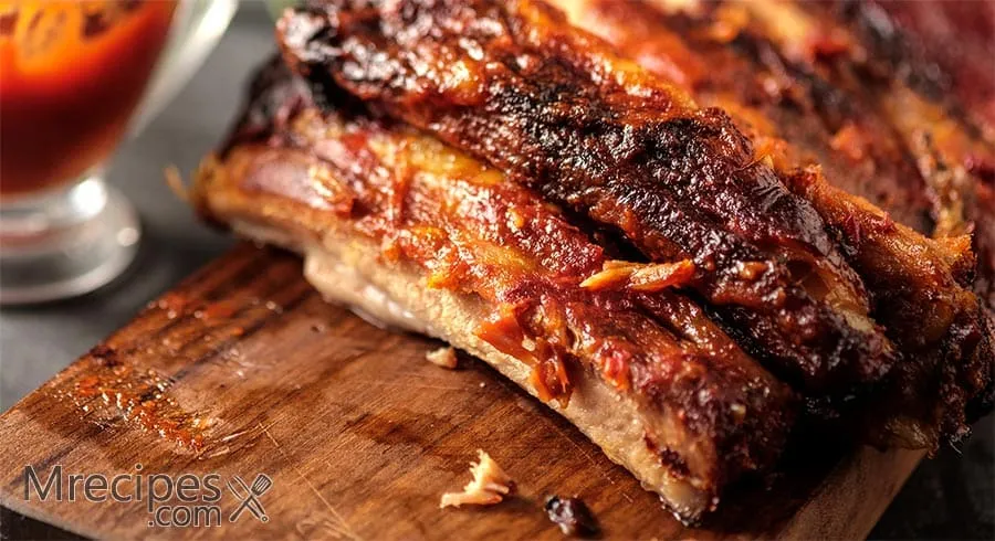 Slow Cooked Sweet And Savory Ribs