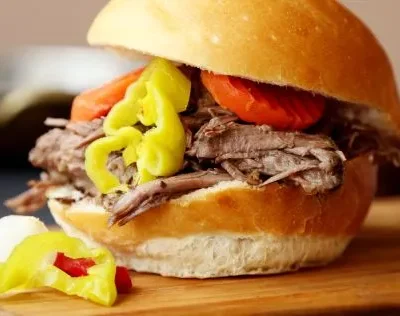 Slow Cooked Tender Italian Beef