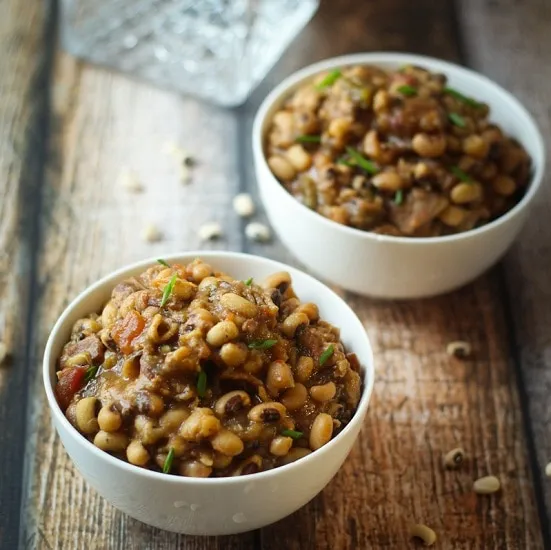 Slow Cooker Black Eyed Peas