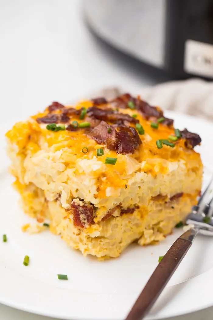 Slow Cooker Breakfast Casserole From