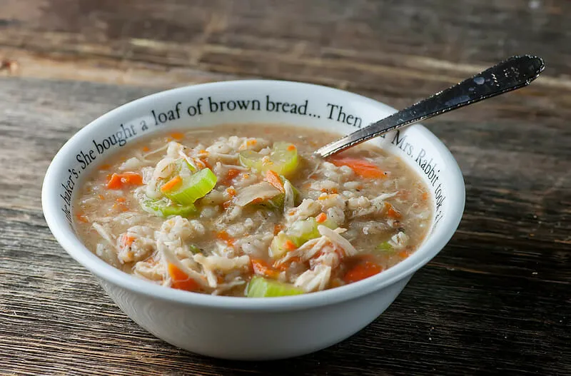 Slow Cooker Chicken Barley Soup