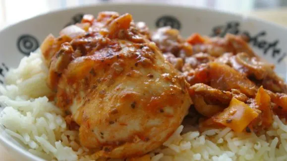 Slow Cooker Chicken Cacciatore