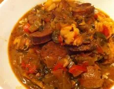 Slow Cooker Chicken &Amp; Sausage Gumbo