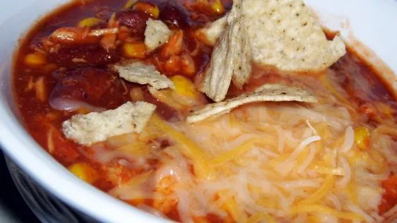 Slow Cooker Chicken Taco Soup