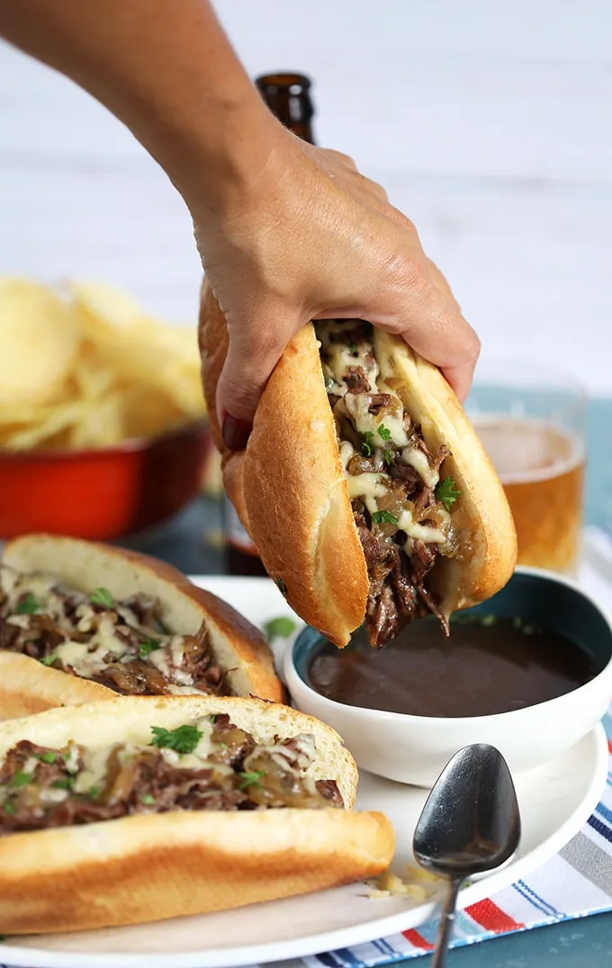 Slow Cooker French Dip