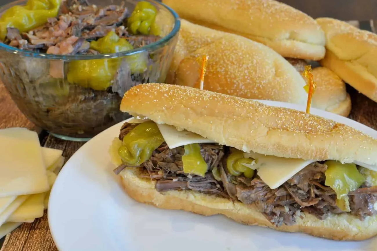 Slow Cooker Italian Beef Hoagies  Our First Meal In Our New Home!