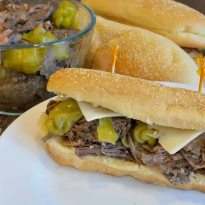 Slow Cooker Italian Beef Hoagies  Our First Meal In Our New Home!