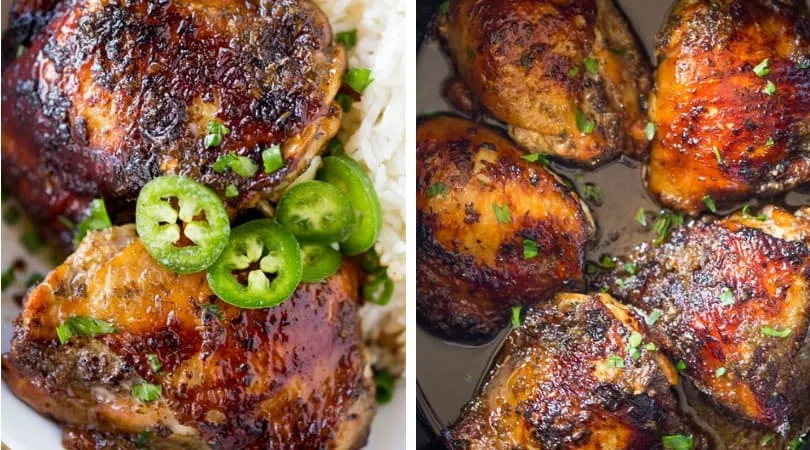 Slow-Cooker Jamaican Jerk Bbq Chicken