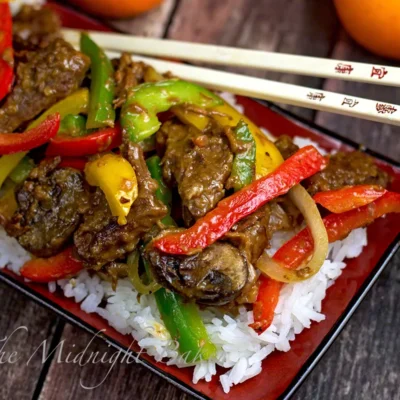 Slow Cooker Orange Beef