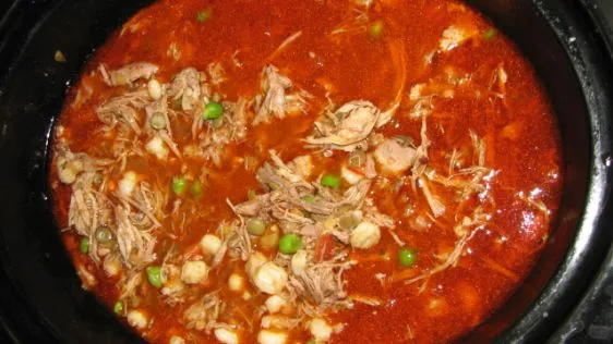 Slow Cooker Pork Pozole