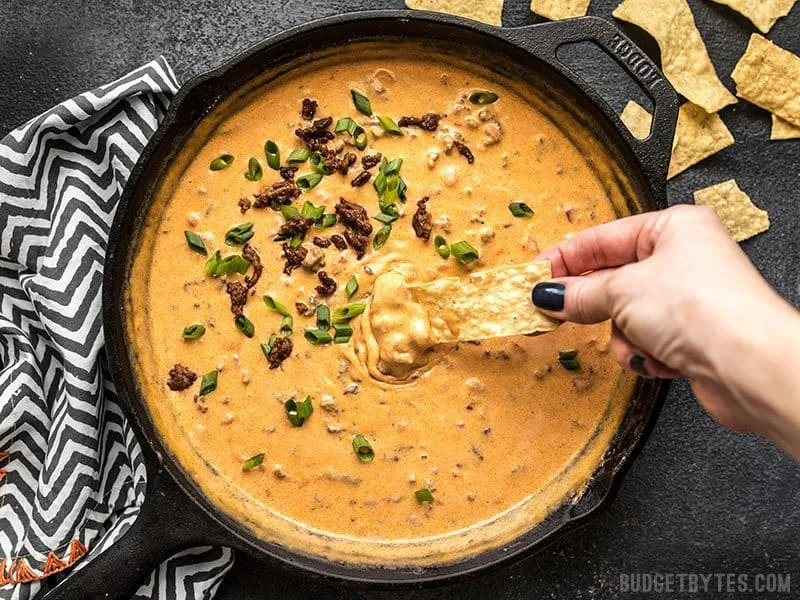 Slow Cooker Queso Fundido