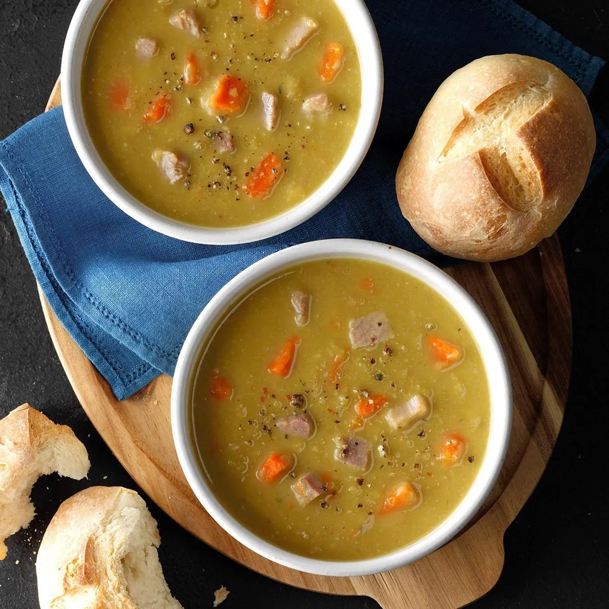 Slow Cooker Split Pea Soup