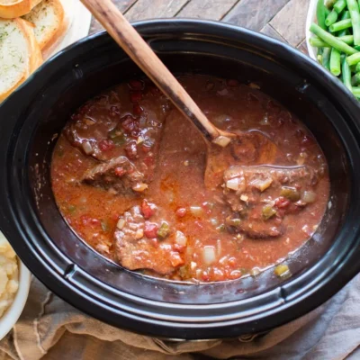 Slow Cooker Tender Swiss Steak Delight