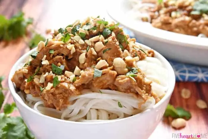 Slow Cooker Thai Chicken Delight