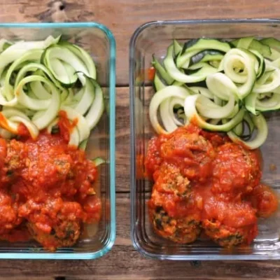 Slow Cooker Turkey Meatballs With Zucchini Noodles: A Healthy Twist