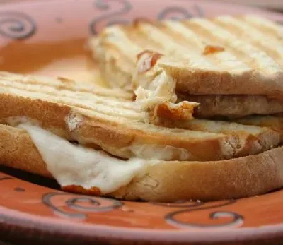 Slow Cooker Tuscan Chicken Panini