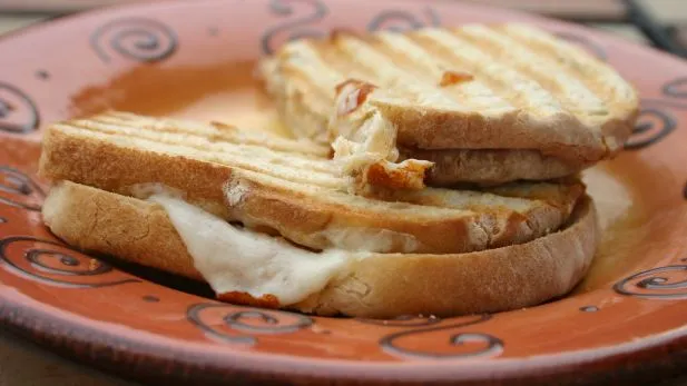 Slow Cooker Tuscan Chicken Panini