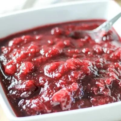 Slow Cooker/Crock Pot Cranberry