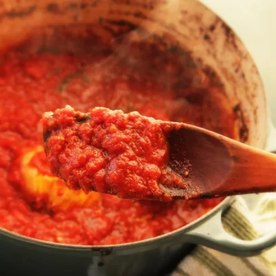 Slow Simmered Spaghetti Sauce