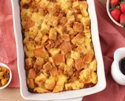 Slumber Party Baked French Toast