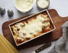 Smaller Lasagna For Two