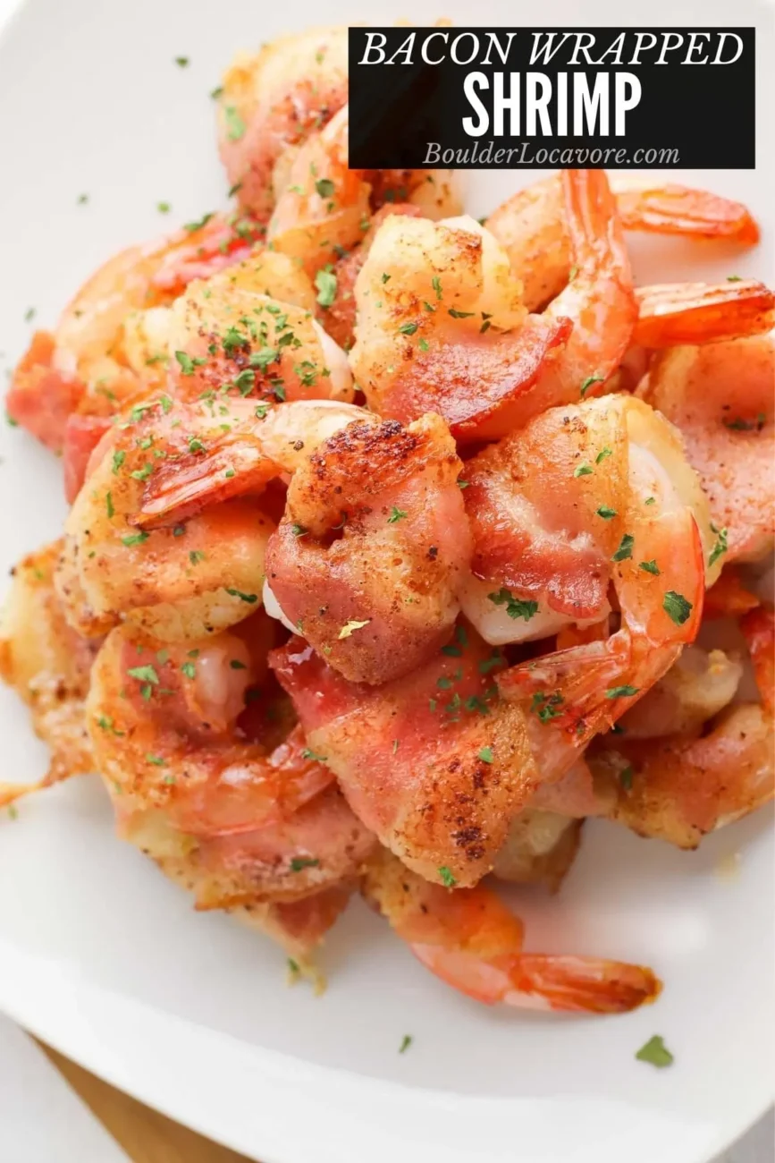 Smoked Paprika Prosciutto- Wrapped Shrimp