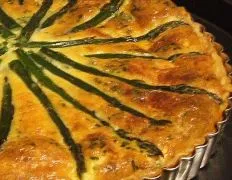 Smoked Salmon And Asparagus Quiche