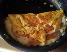 Smoked Salmon Omelet With Herbs