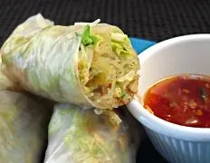 Smoked Salmon Rice Paper Wraps