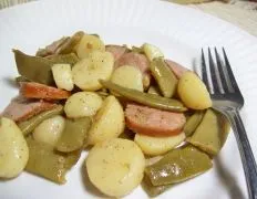 Smoked Sausage, Green Beans, And Potatoes