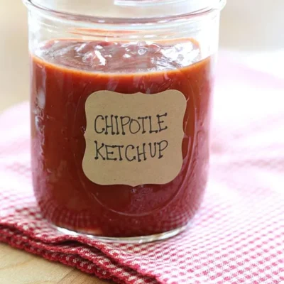 Smoky Chipotle Homemade Ketchup Recipe With A Spicy Twist