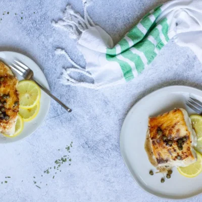 Snapper Fillets With Herb And Caper Butter