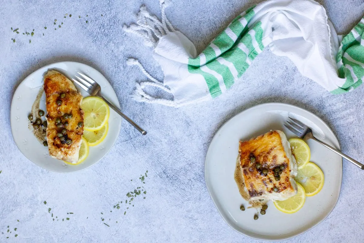 Snapper Fillets With Herb And Caper Butter