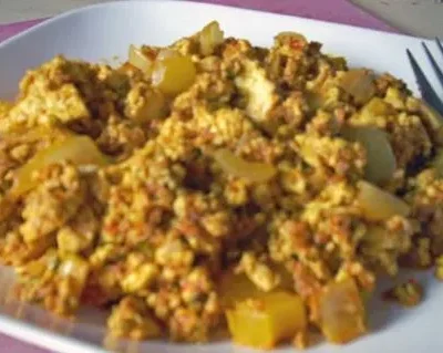 Soyrizo-Infused Vegan Tofu Scramble Recipe