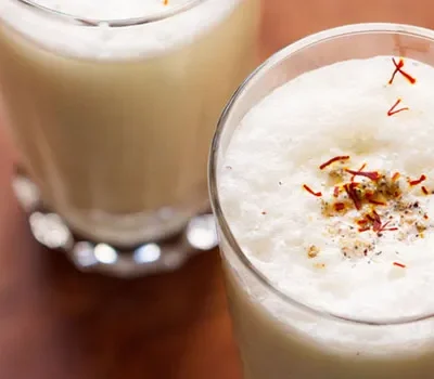 Spiced Sweet Lassi: A Refreshing Yogurt Drink Recipe