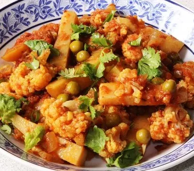 Spicy Mixed Vegetable Masala Curry: A Flavorful Indian Delight