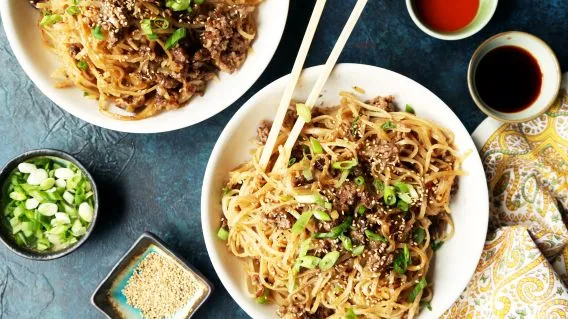 Spicy Szechuan Beef Noodles Recipe