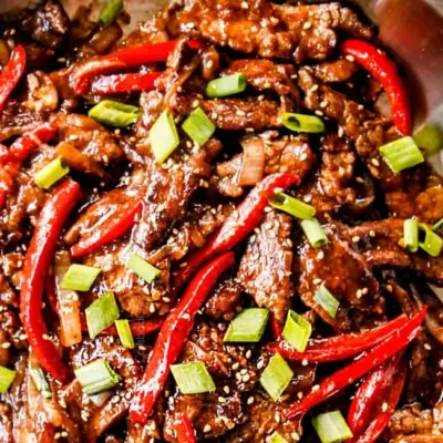 Spicy Szechuan Beef Stir-Fry: A Flavorful Chinese Classic