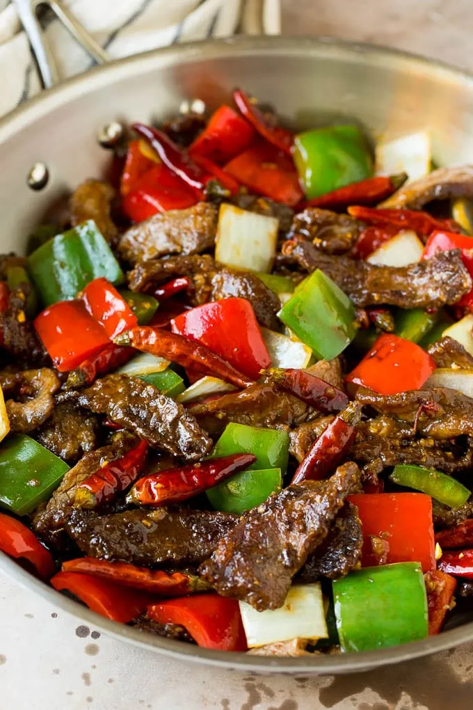 Spicy Szechuan Beef Stir-Fry: A Flavorful Chinese Classic