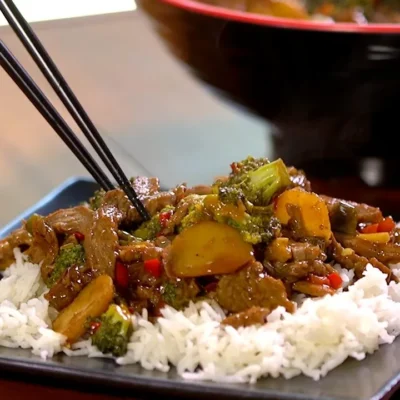 Spicy Szechuan Beef And Broccoli Stir-Fry Recipe