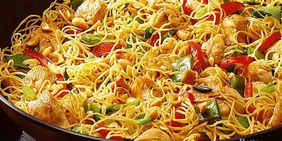 Spicy Szechuan Chicken Noodle Salad Recipe