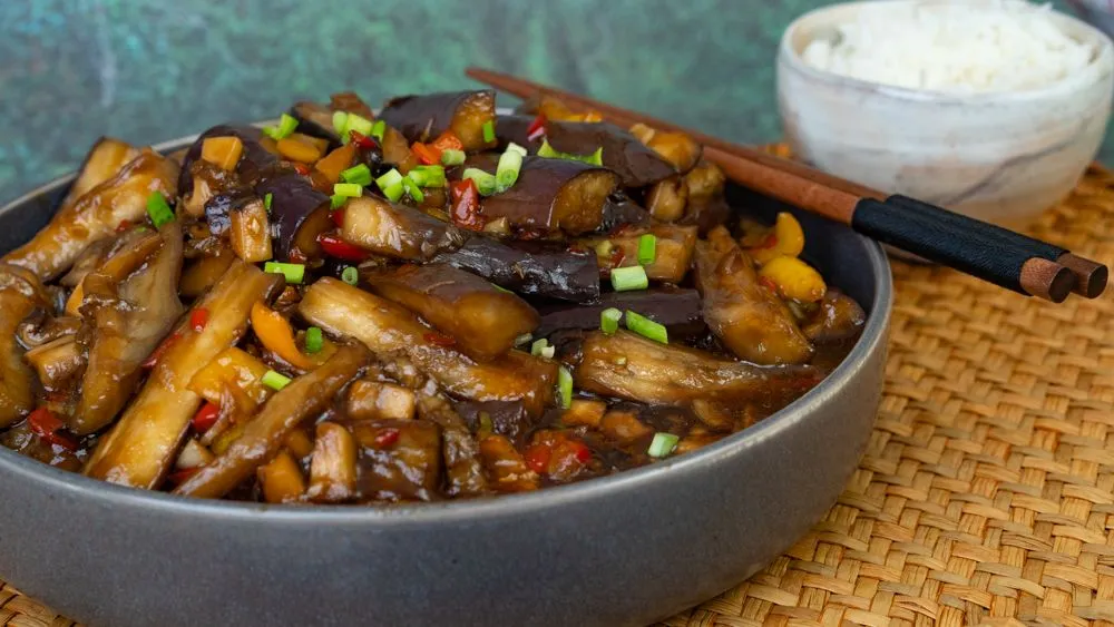 Spicy Szechuan Eggplant Stir-Fry Recipe