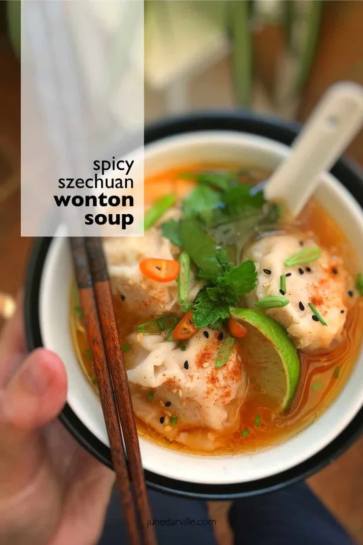 Spicy Szechuan Shrimp Noodle Soup Recipe: A Flavorful Delight