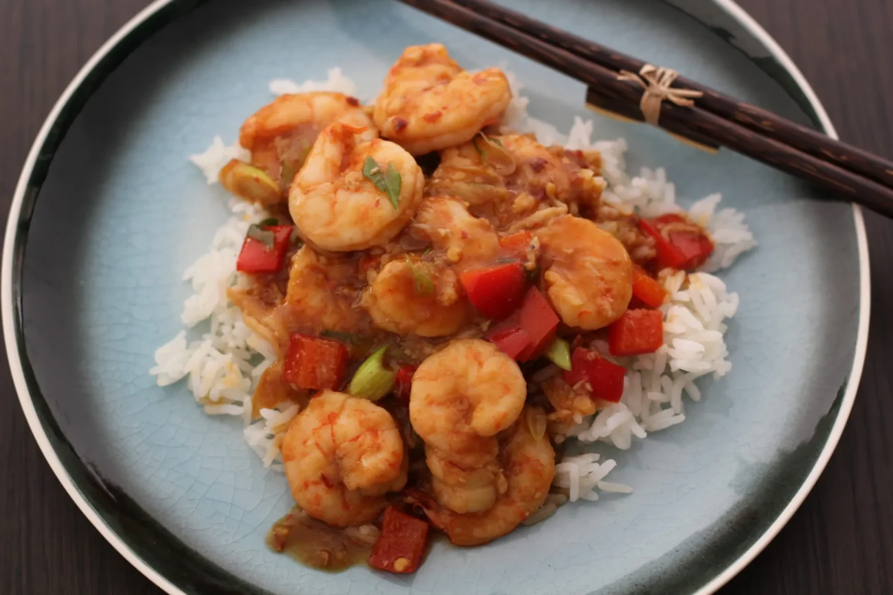 Spicy Szechuan Shrimp Stir-Fry Recipe