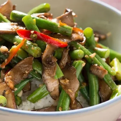 Spicy Szechuan Steak And Mushroom Stir-Fry Recipe