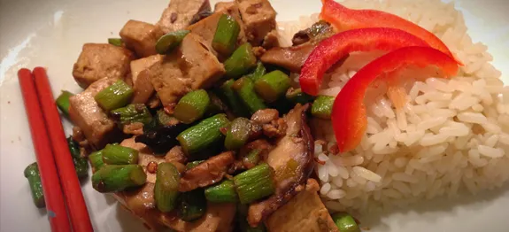 Spicy Tofu and Shiitake Mushroom Stir-Fry Recipe